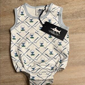 Saltwater boys company 3month golf Pima bubble nwt